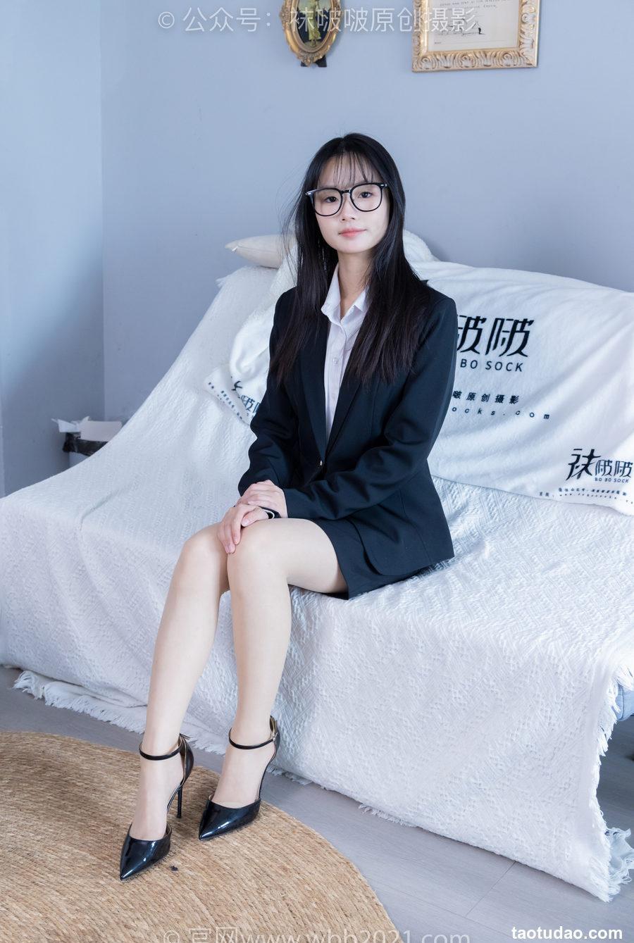 [BoBoSocks袜啵啵]NO.338 甜甜圈-高跟鞋、肉丝、ol风[150P+1V／6.54GB]