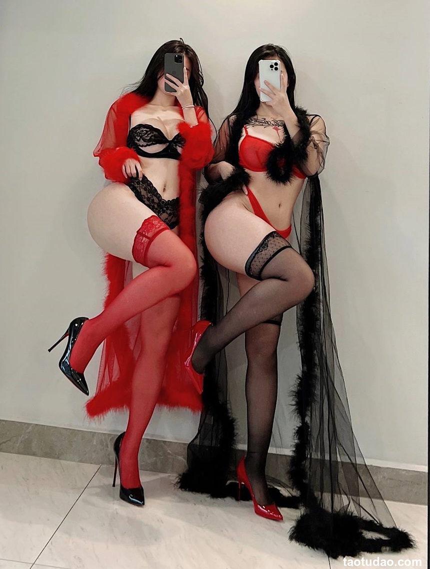 陈大小姐 - 黑和红 [25P-11MB]