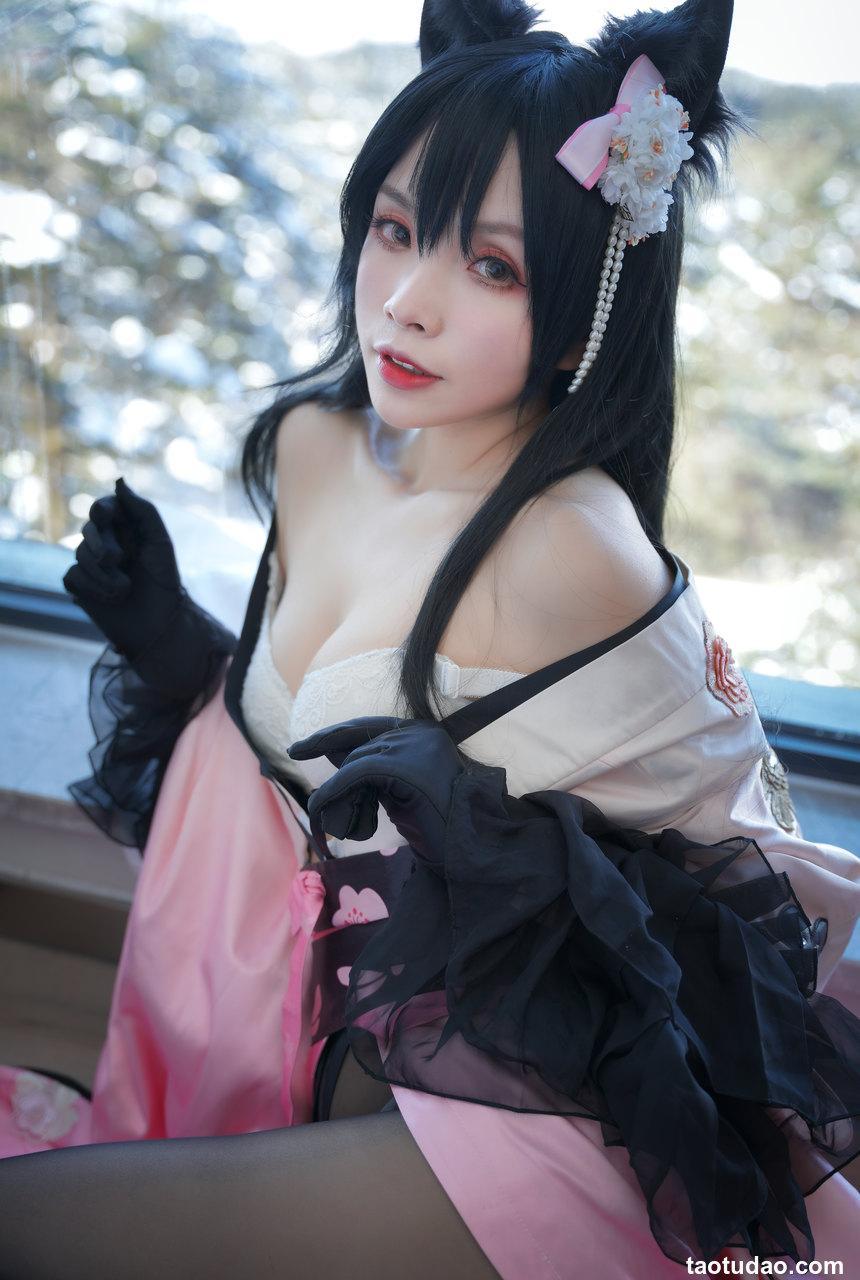 Neko薇薇  爱宕和服 [45P-453MB]