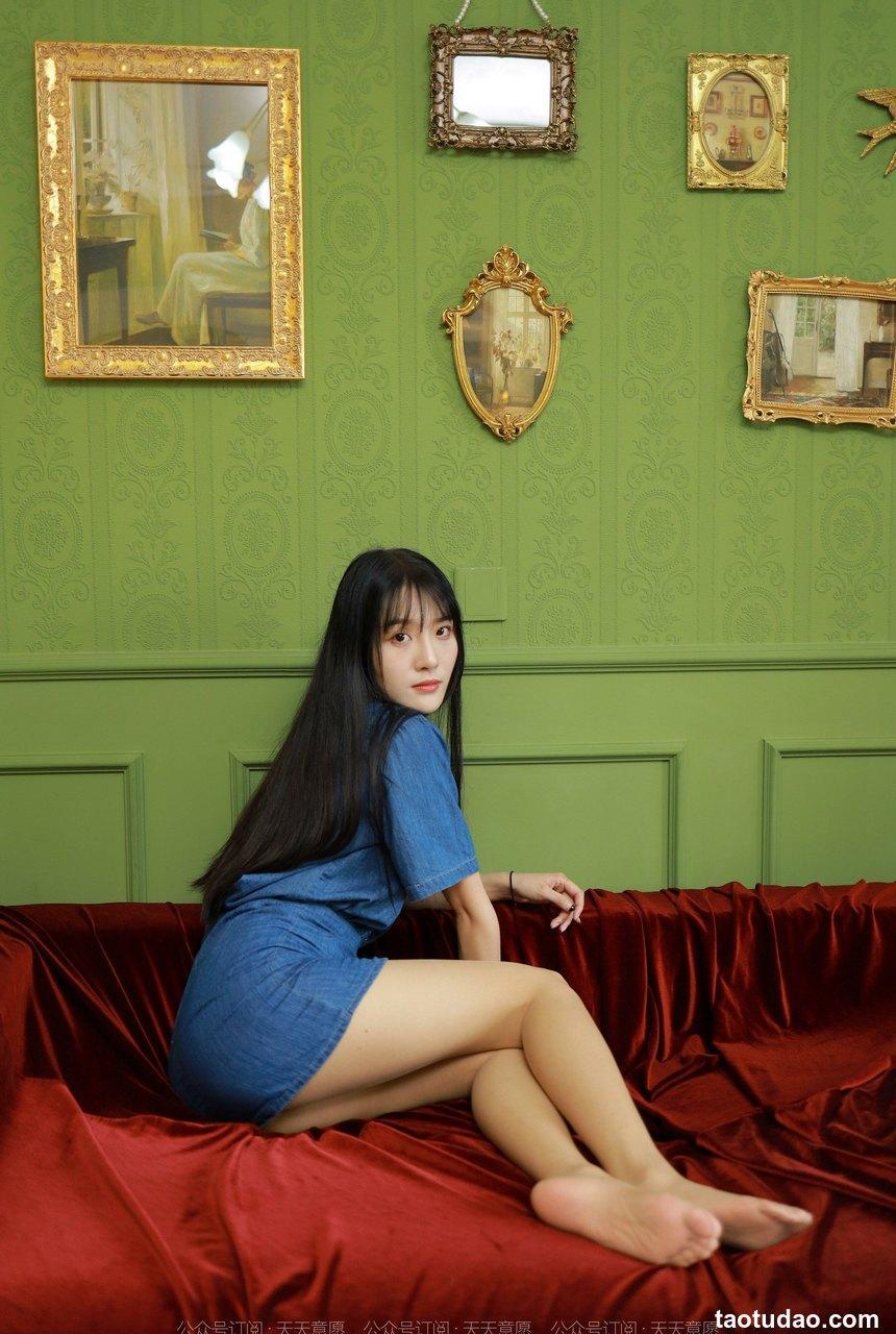 [IESS异思趣向] 2022.08.27 丝享家1190：婉萍《蓝色牛仔裙》[89P／142MB]