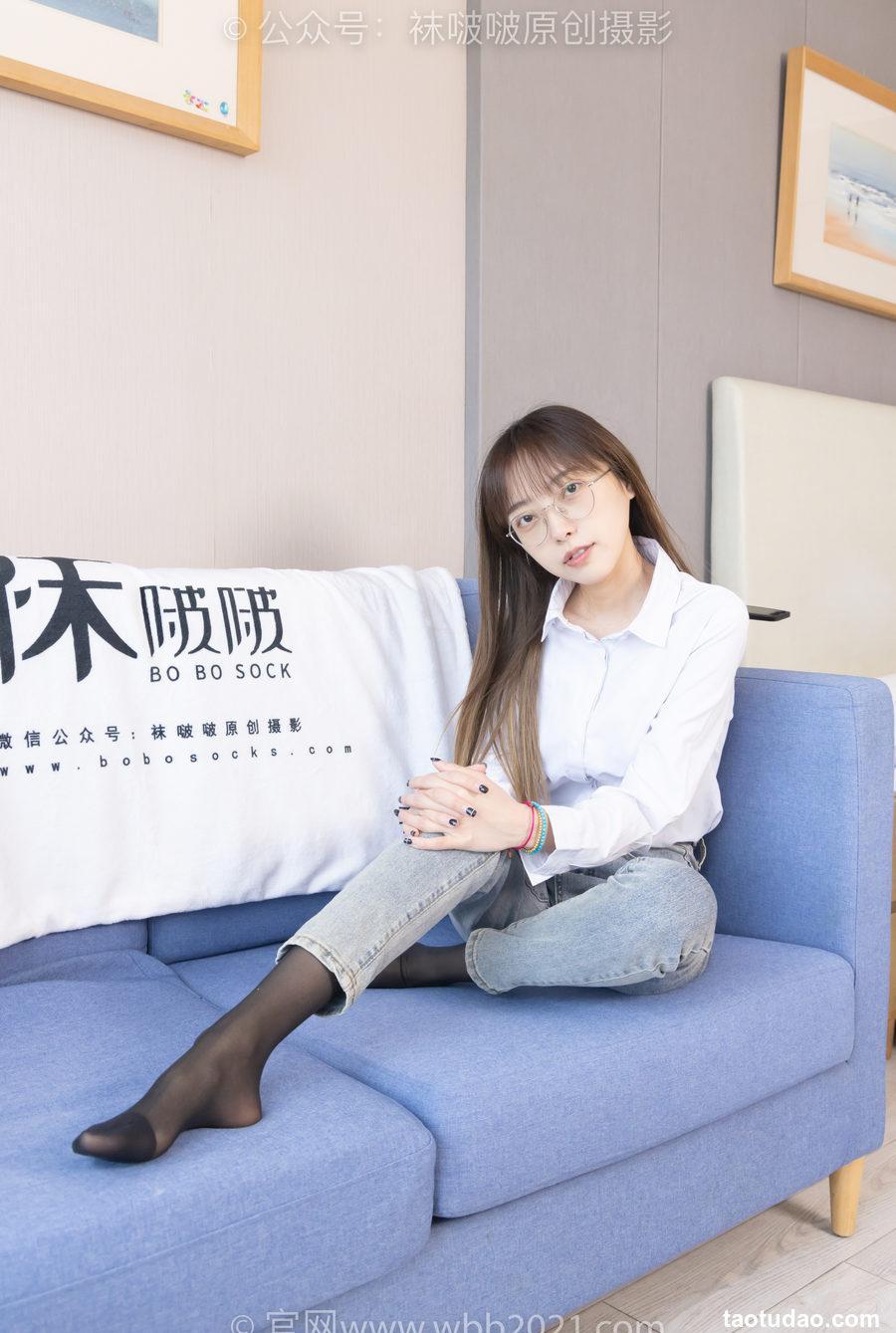 [BoBoSocks袜啵啵]NO.337 稚予-高跟鞋、高跟凉鞋、黑丝、裤里丝、裸足[200P+1V／7.95GB]