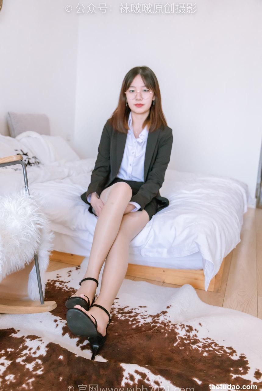 [BoBoSocks袜啵啵]NO.267 小甜豆-高跟鞋、油亮肉丝、ol制服[130P+1V／4.64GB]