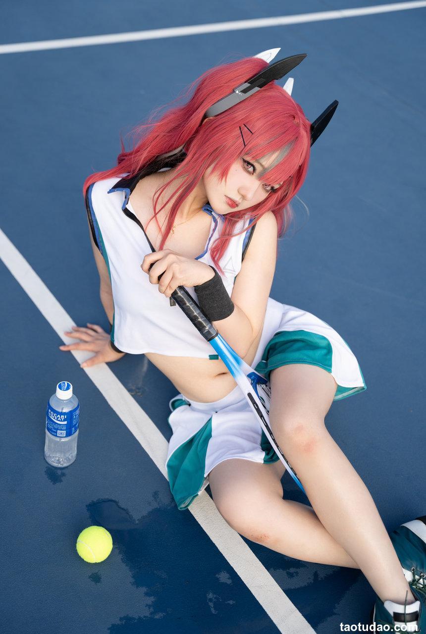 露Mercurius-i-碧蓝航线-布莱默顿·炙热的网球练习[20P-270MB]