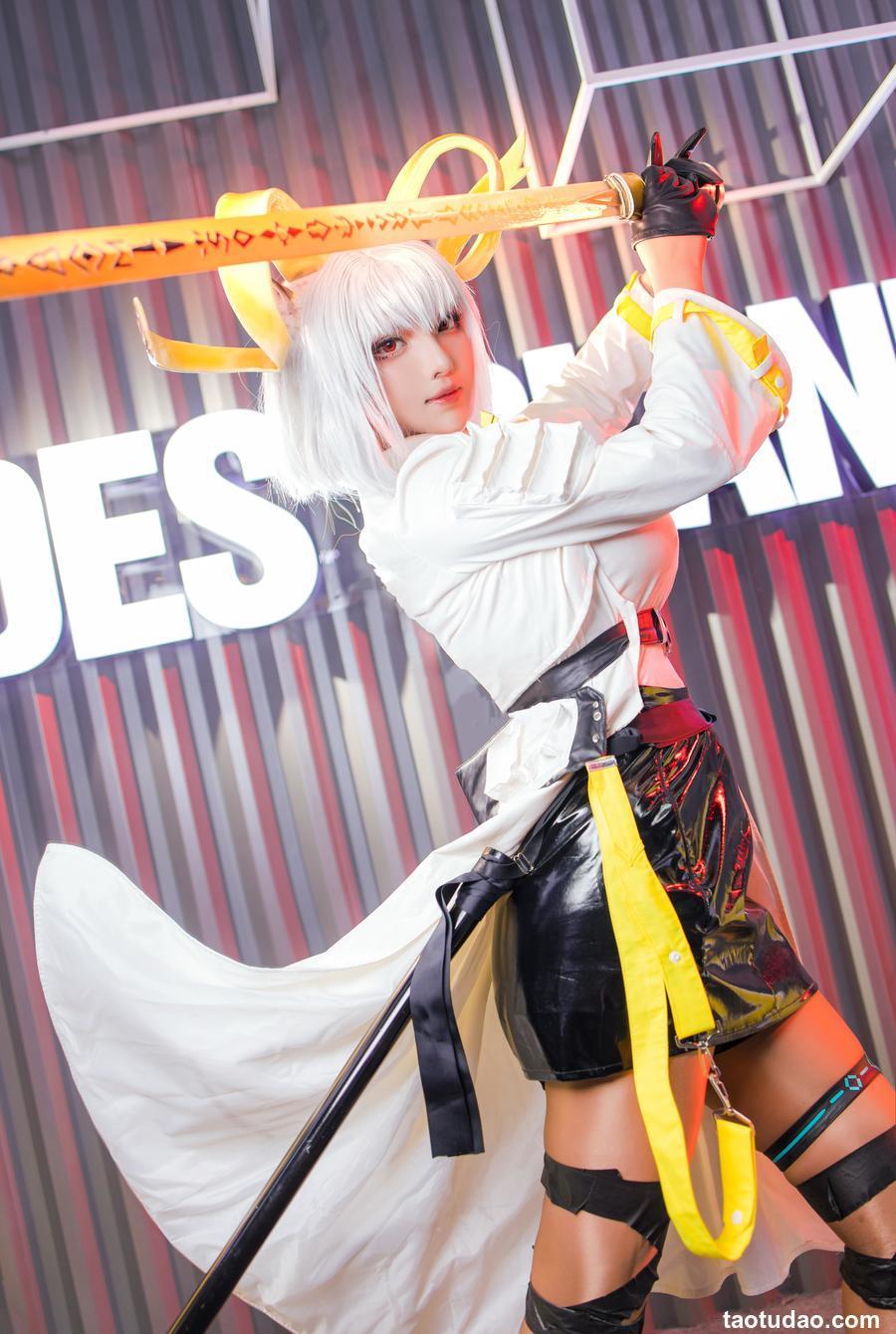 菌烨tako - NO.26 明日方舟 卡涅利安 [7P-13MB]