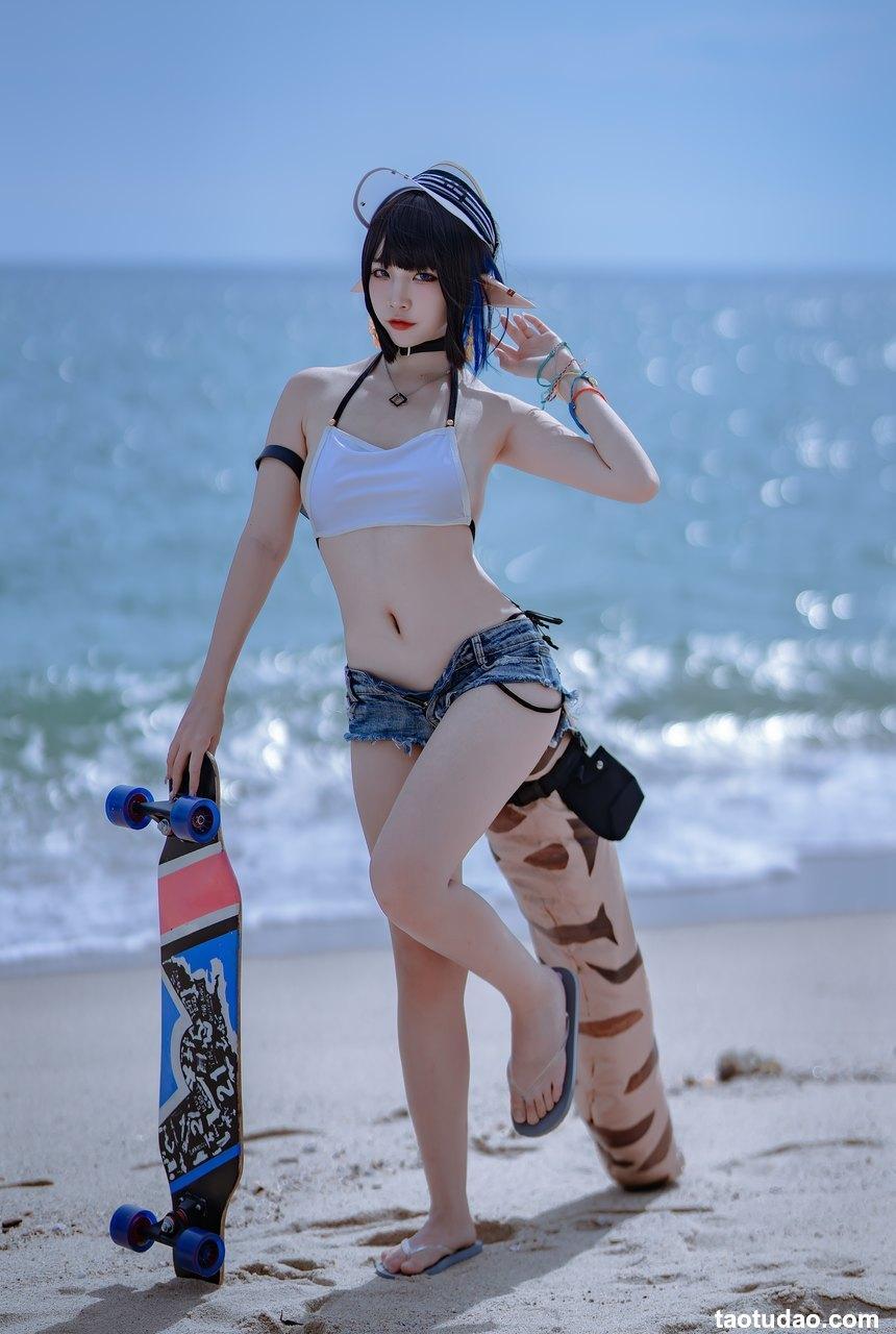 「二佐Nisa」方舟 – 森蚺泳装(22P-176MB)