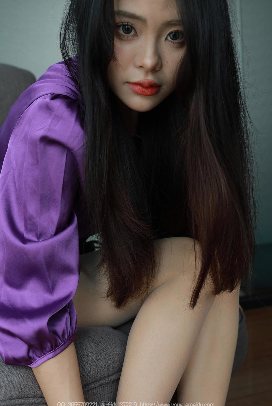 [IESS异思趣向] 2023.10.18 丝享家 1562 兔兔《紫色韵味》[78P-83.6M]