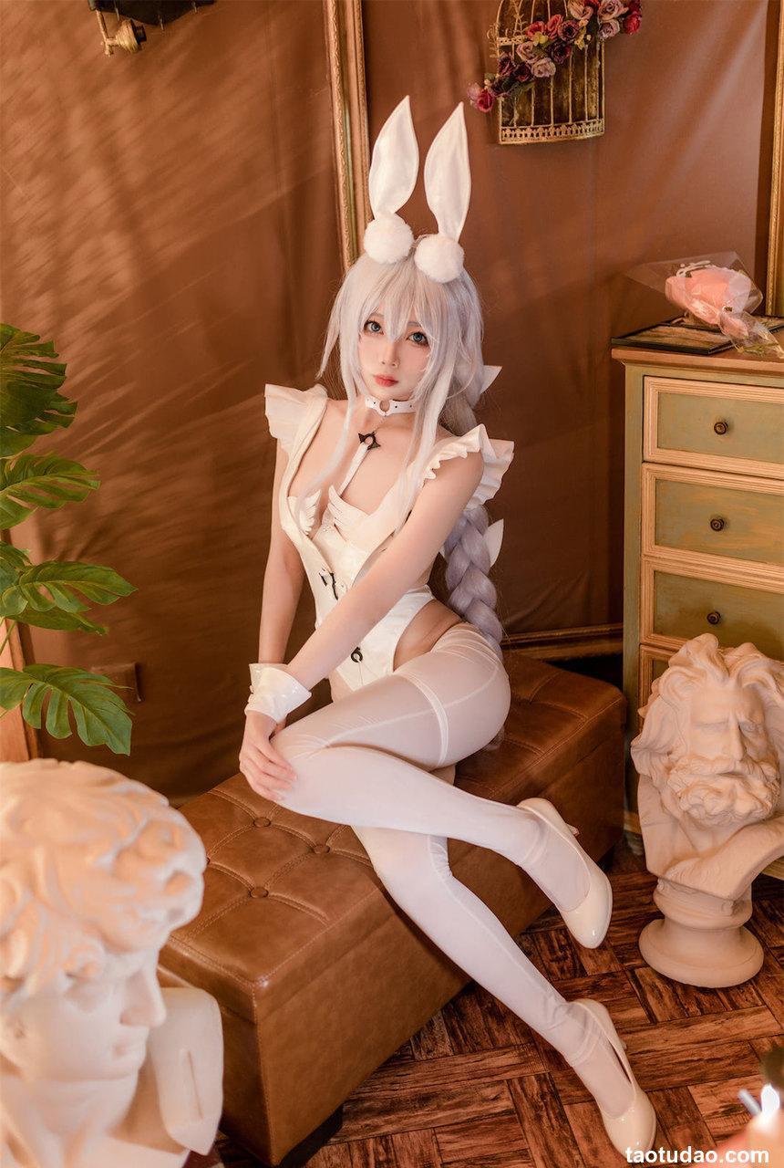 杏仁曲奇 - 碧蓝航线 恶毒白兔 [40P-229MB]