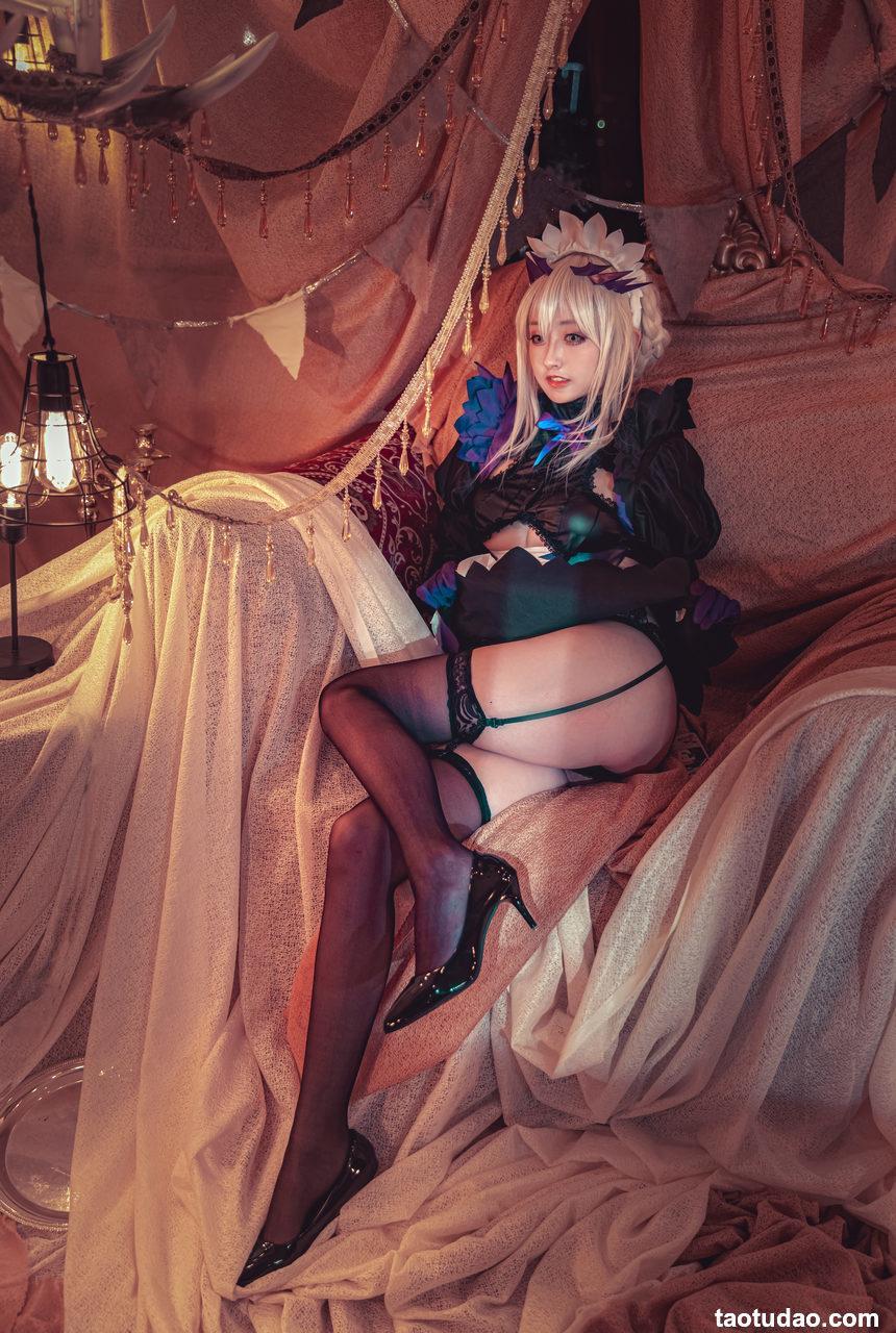 冬马路纱 No.008-黑枪呆 [40P+1V-685MB]