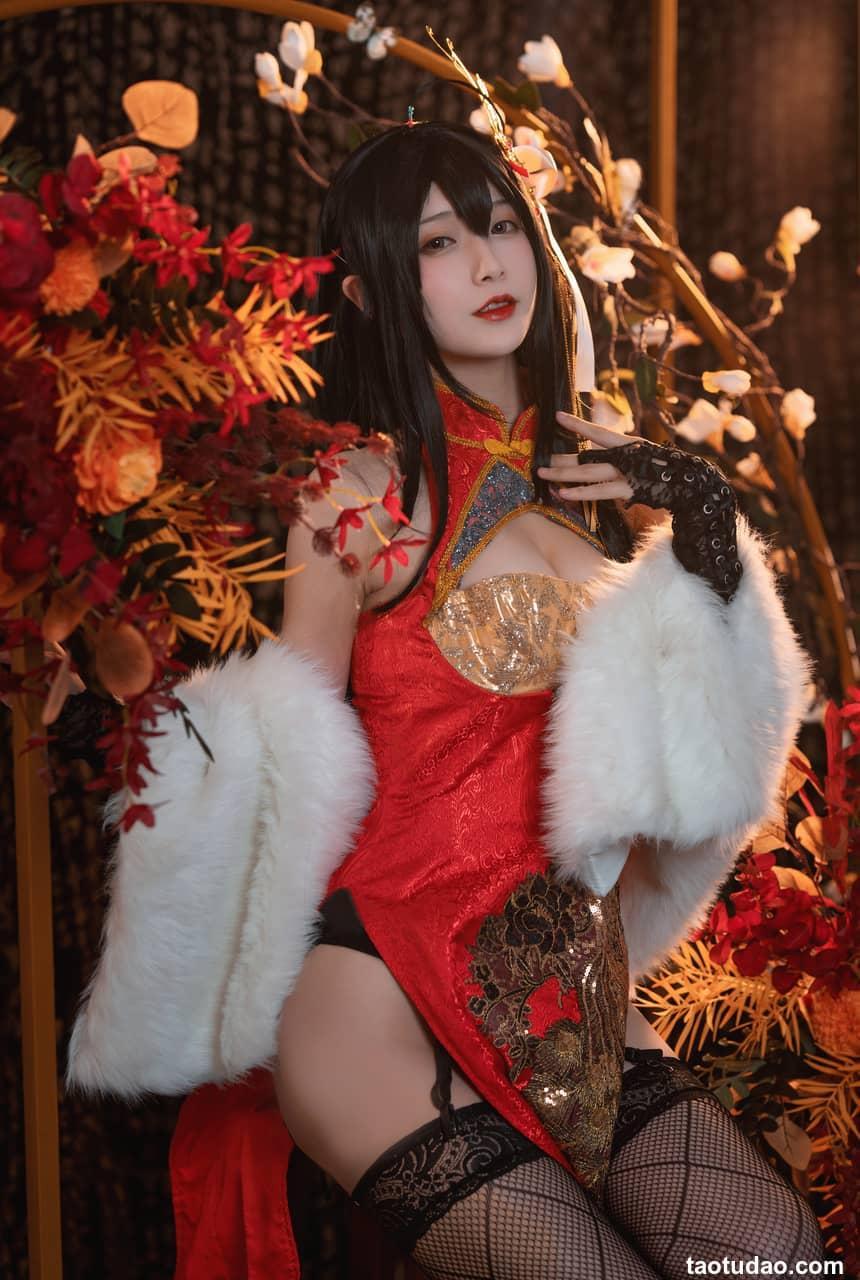 铁板烧鬼舞w -  NO.033 大凤旗袍[30P-480.6M]