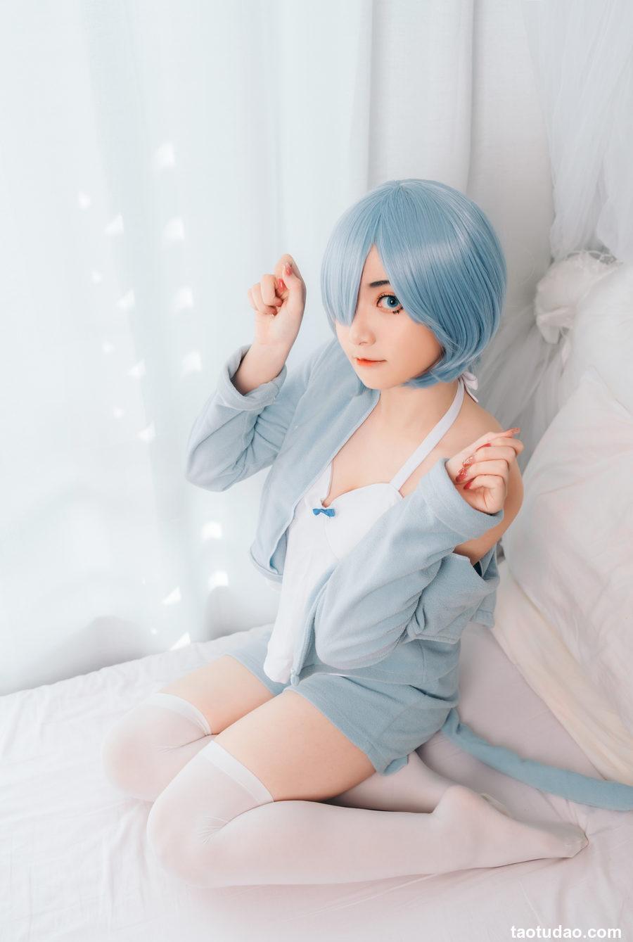 许枳 NO.005 蕾姆的小床 [21P-127MB]