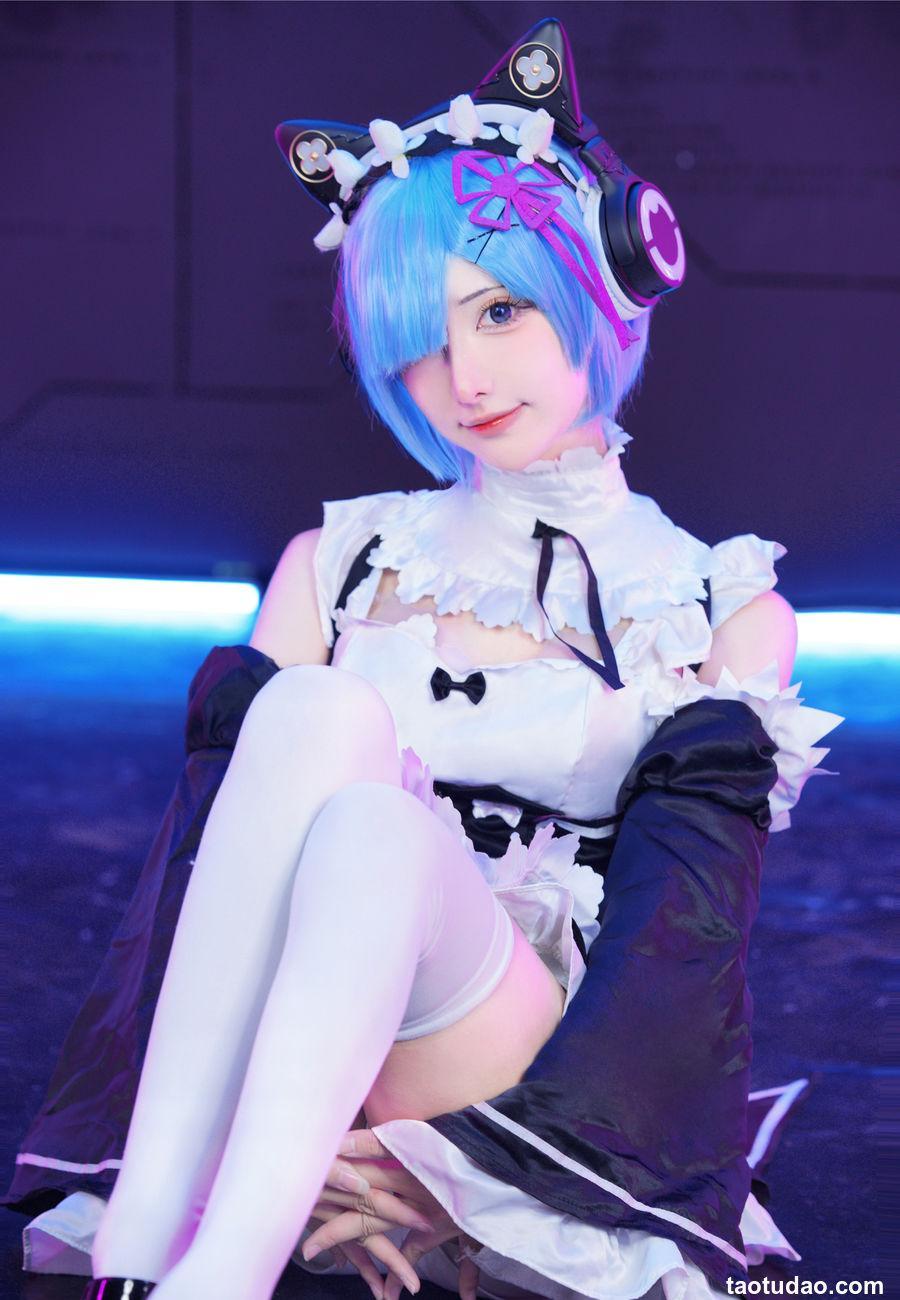 紫氯氯 - NO.17 蕾姆 [9P-24MB]