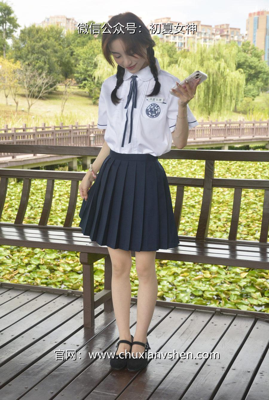 初夏女神 NO.076 柒柒 职高校服[140P+1V／5.73GB]