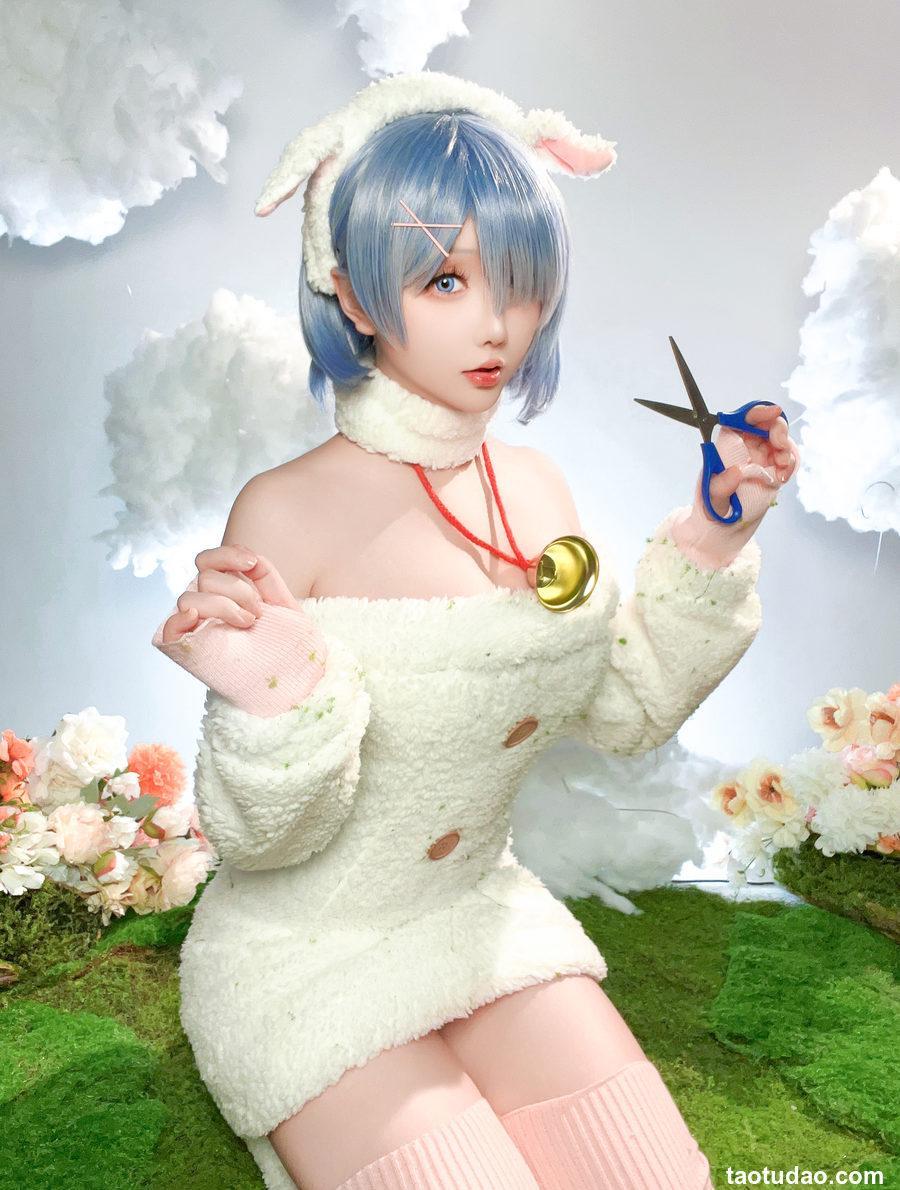 星之迟迟 - 24年1月计划赠品 RE0 蕾姆 绵羊ver [38P-219MB]