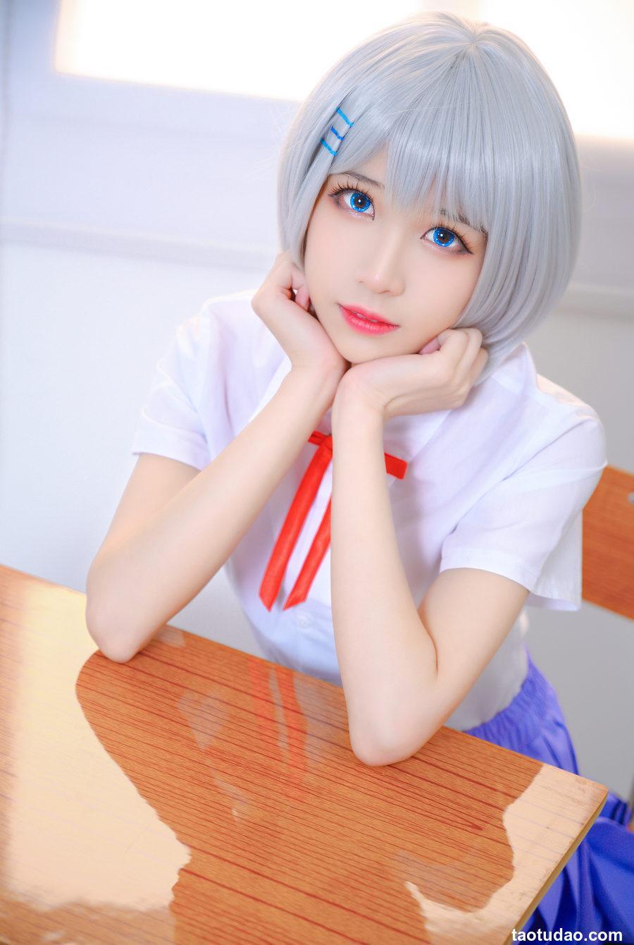 Tomoyo酱 -  鸢一折纸 校服 [12P-61MB]