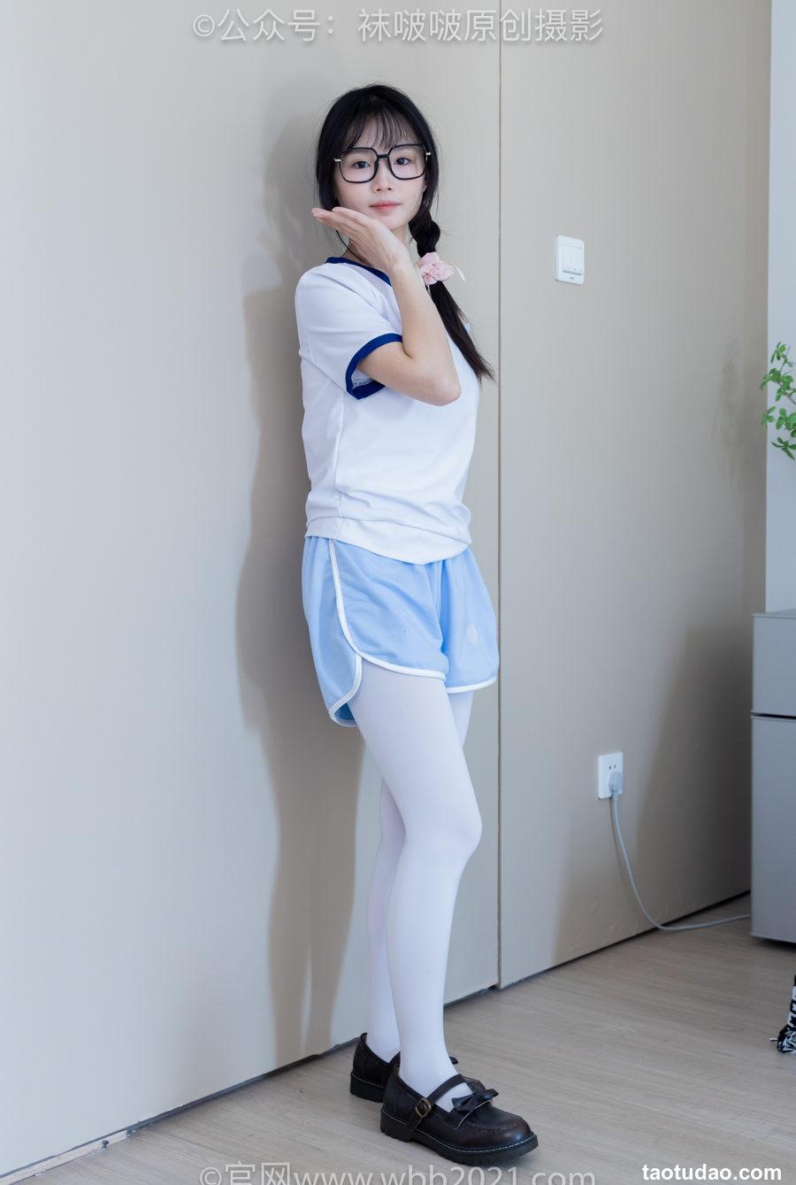 [BoBoSocks袜啵啵]NO.325 甜甜圈-皮鞋、厚白丝[145P+1V／6.81GB]