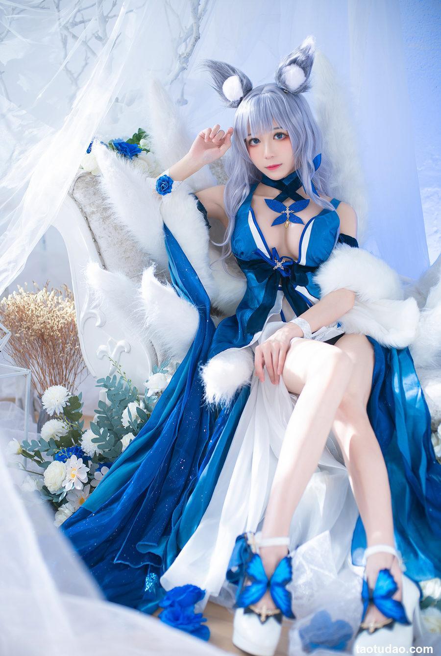 Tomoyo酱  - 碧蓝 信浓礼服[22P-90MB]