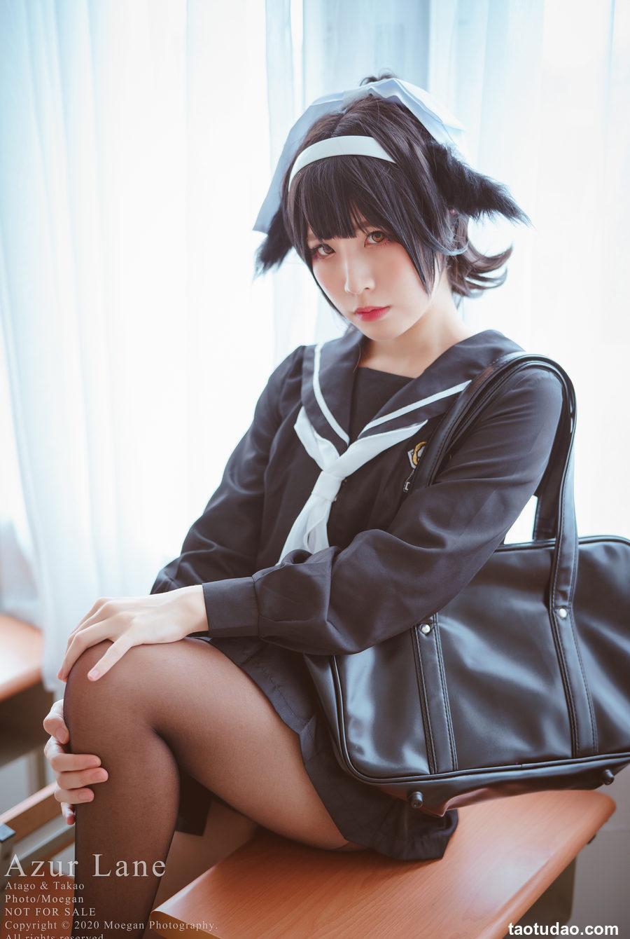 沖田凜花Rinka & 椎名 Azur Lane - 爱宕高雄 Sailor Suit [13P-40MB]