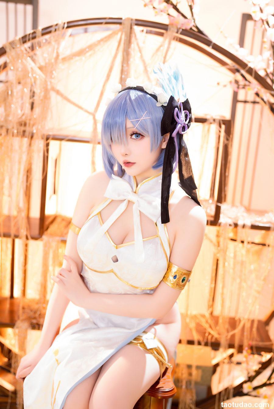 星之迟迟 - 24年1月计划B RE0 蕾姆 旗袍ver [76P-513MB]