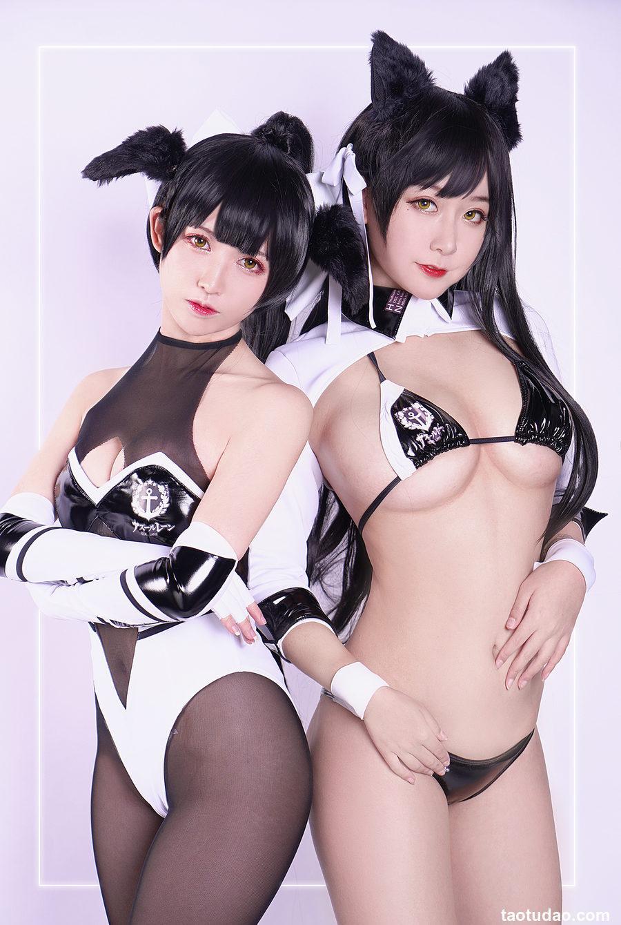 [猫九酱＆鳗鱼霏儿]爱宕赛车娘+兔女郎 [72P-655MB]