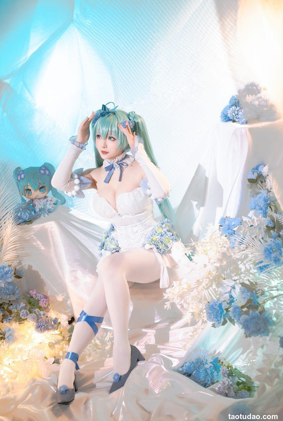 星之迟迟 -  2024年02月计划A 初音未来 粉蝶花精灵[54P+1V-4.51GB]