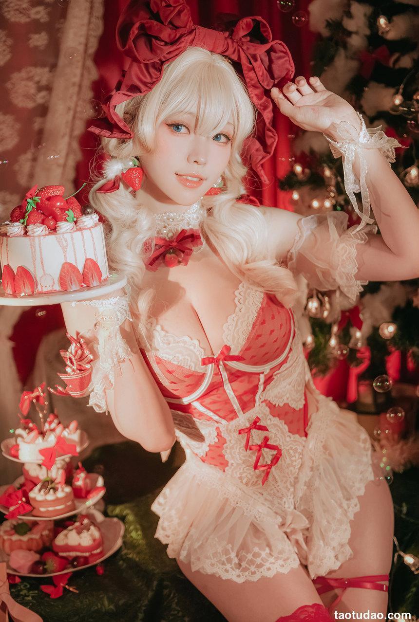 ElyEE子 - NO.103 草莓蛋糕少女 [33P-89MB]