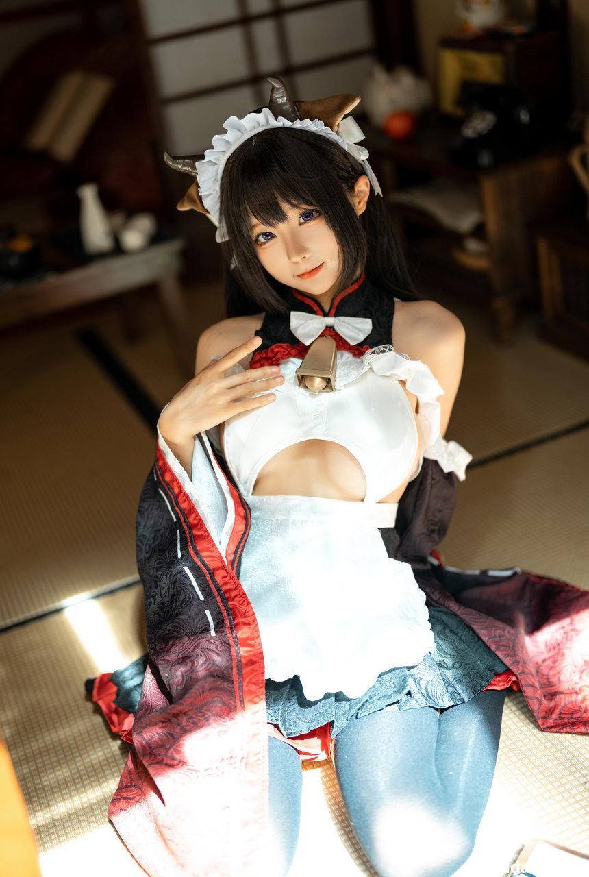 蠢沫沫- 牛牛女仆 [15P-143M]