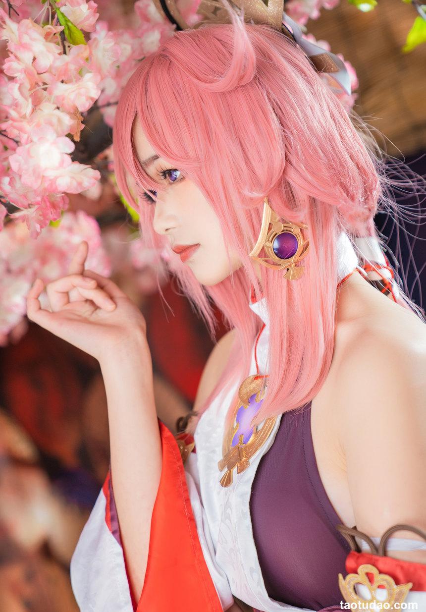 喵喵的喵吖 - NO.07 八重神子 [10P-72MB]