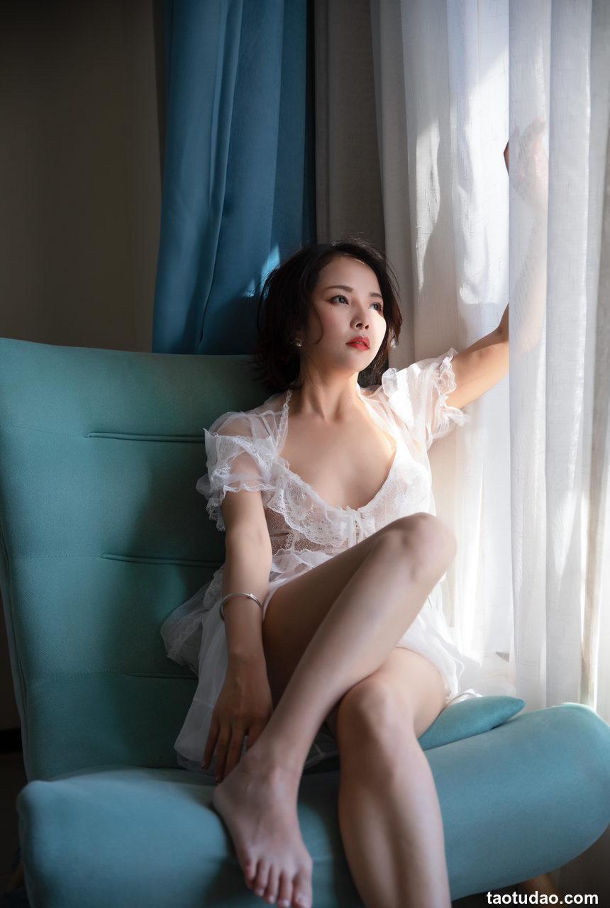 苏嫣嫣阿姨-蓝色连衣裙[28P-185MB]