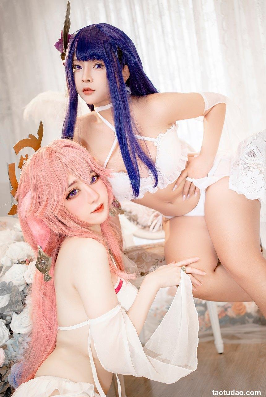 Sally Dorasnow - NO.54  x Sayo Momo Raiden Yae [20P 176MB]