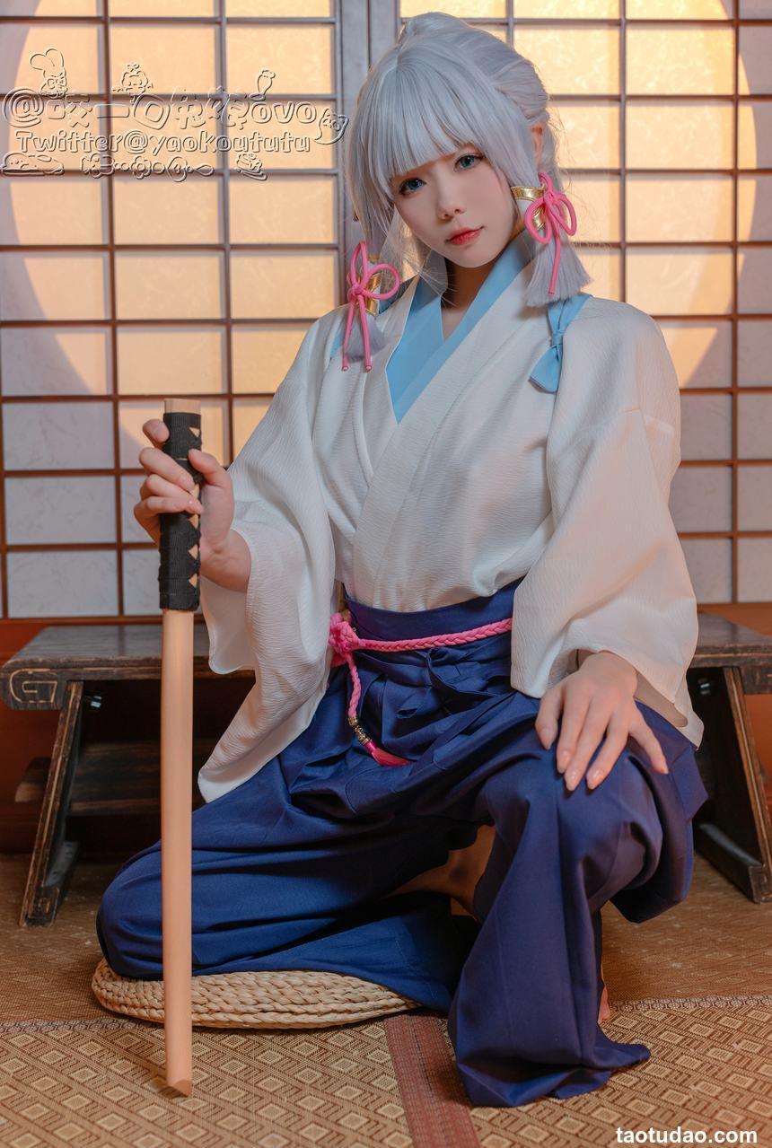 咬一口兔娘-绫华的小憩 [60P-440M]