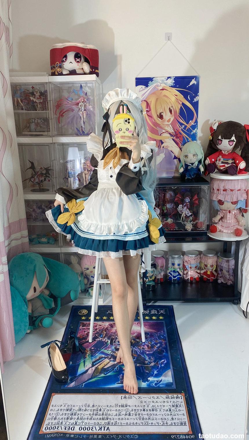 白栎Shirly-崩坏·星穹铁道-流萤女仆[66P+8V-1.06G]