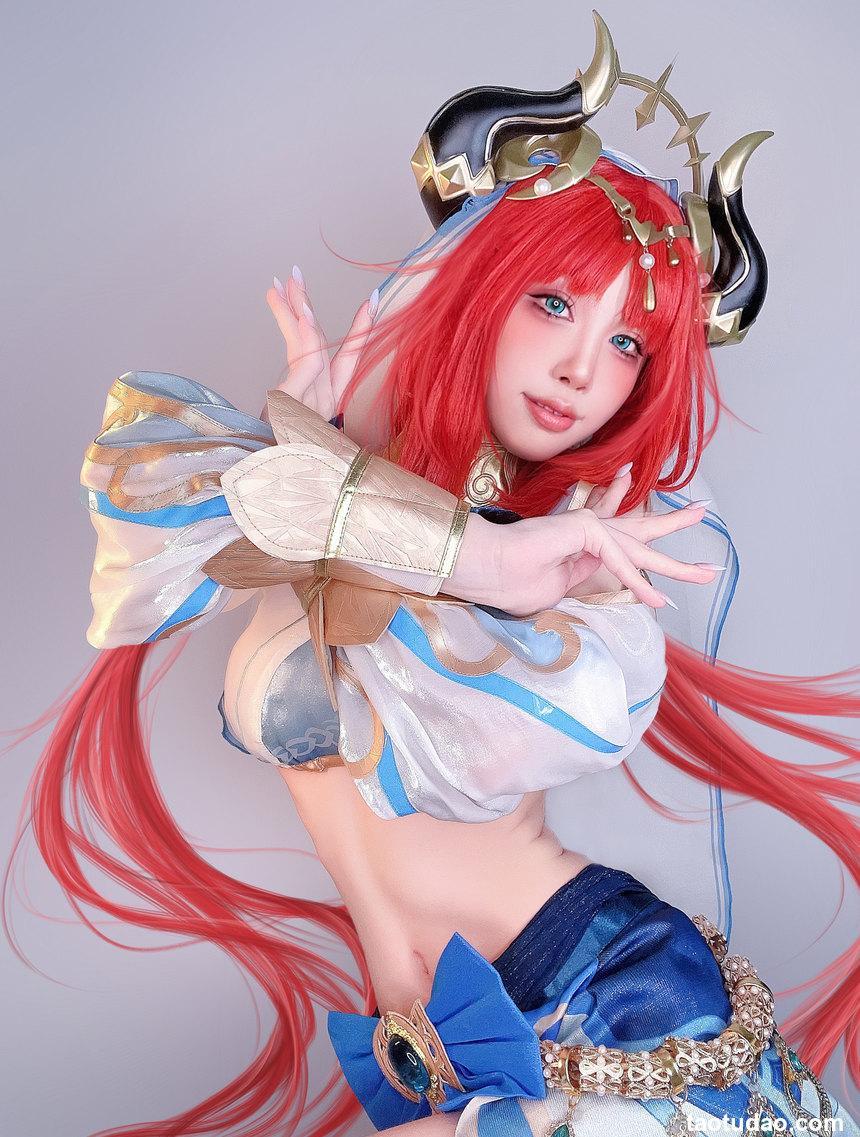 水淼aqua NO.146 原神妮露[26P-54MB]