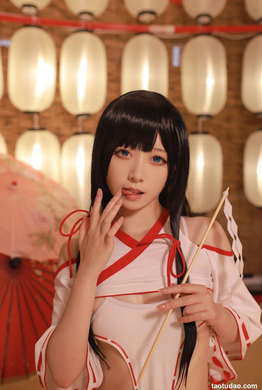 Asagiriai（愛ちゃん）- 神社巫女 [31P-305MB]