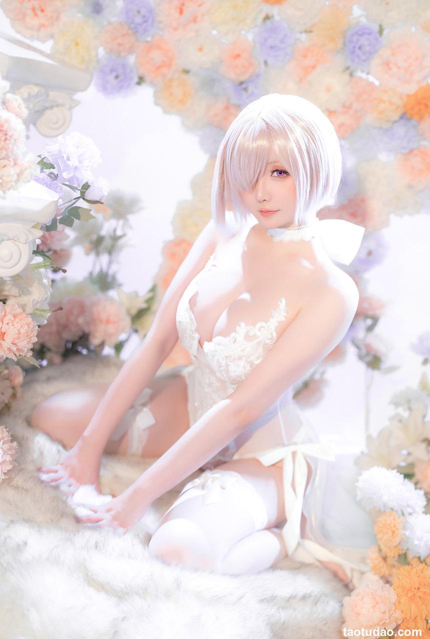 [星之迟迟]2023 3月计划C FGO 玛修婚纱 [78P+1V-425MB]