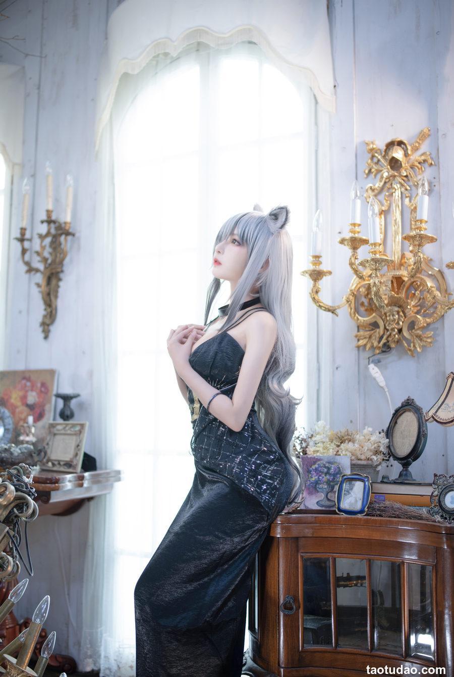 Shika小鹿鹿 - 明日方舟 黑 [15P-373MB]