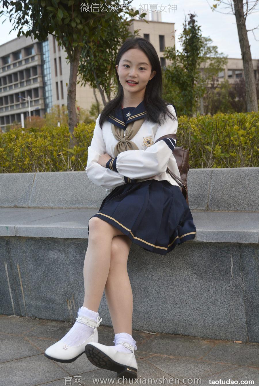 初夏女神 NO.111 双双 海军服JK[140P+1V／4.02GB]