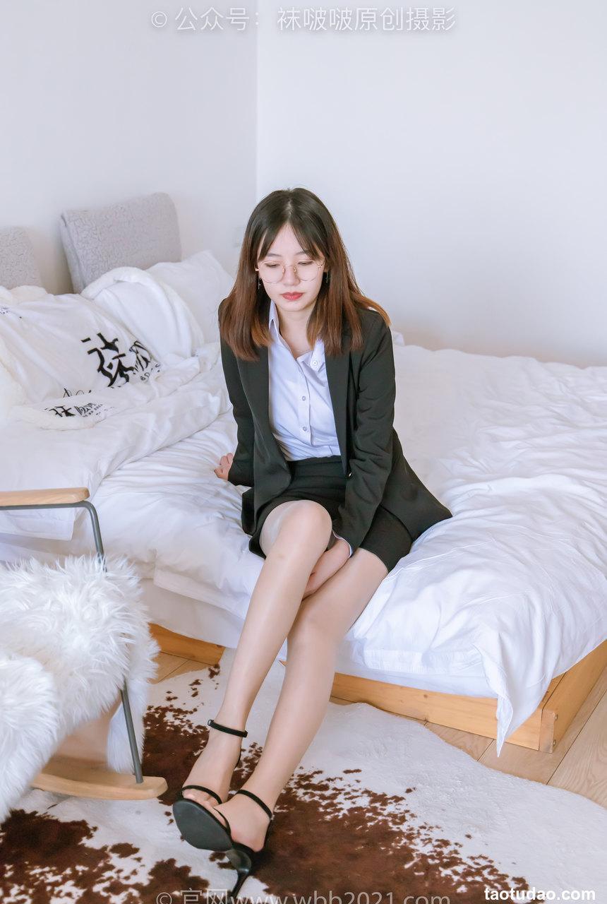 [BoBoSocks袜啵啵]NO.267 小甜豆-高跟鞋、油亮肉丝、ol制服[130P+1V／4.64GB]