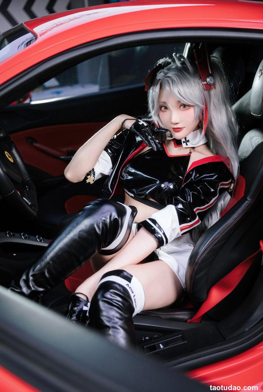 瓜希酱 - &Momoko葵葵《双人欧根亲王企业赛车VER》 [58P-276MB]