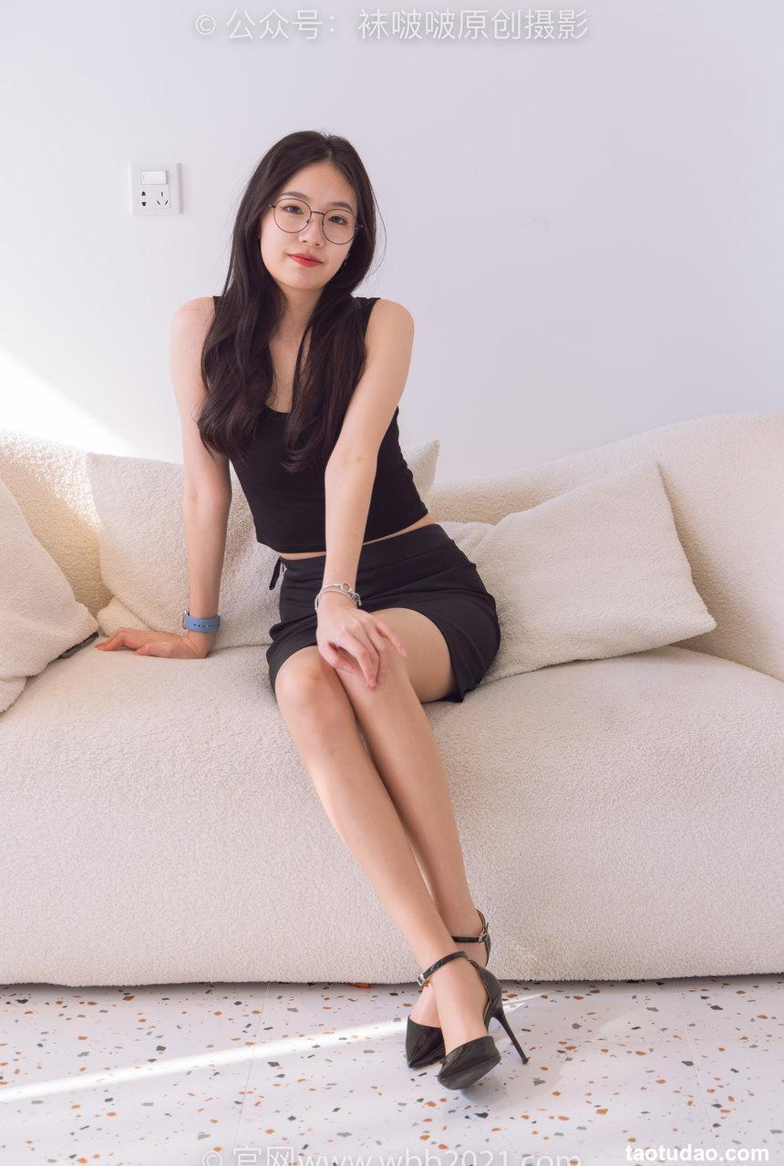 [BoBoSocks袜啵啵]NO.266 小甜豆-高跟鞋、油亮肉丝[140P+1V／5.74GB]