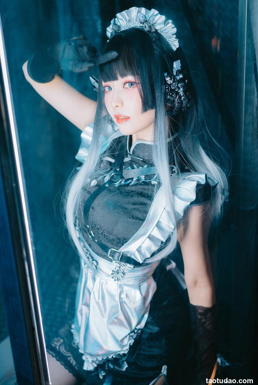 ElyEE子 - 賽博女僕 Melanite黑榴石 [30P-102MB]