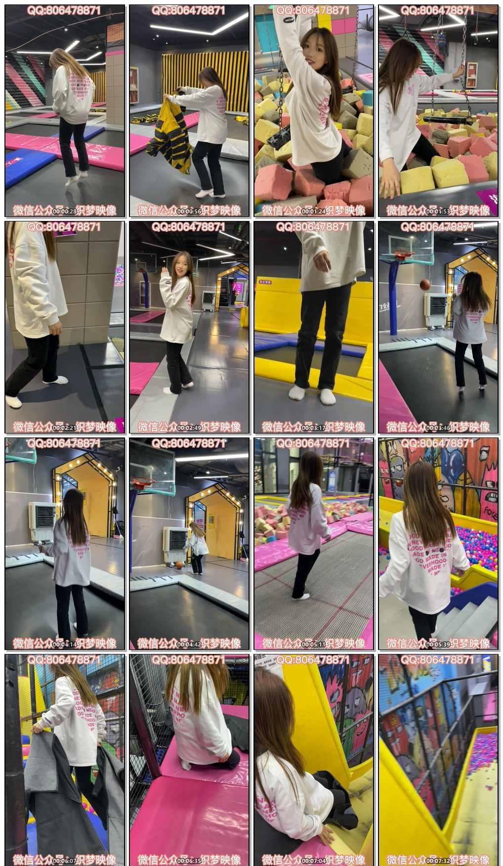 [织梦映像] No.025 蹦床乐园-似曾相识燕归来 [80P+2V-2.91G]