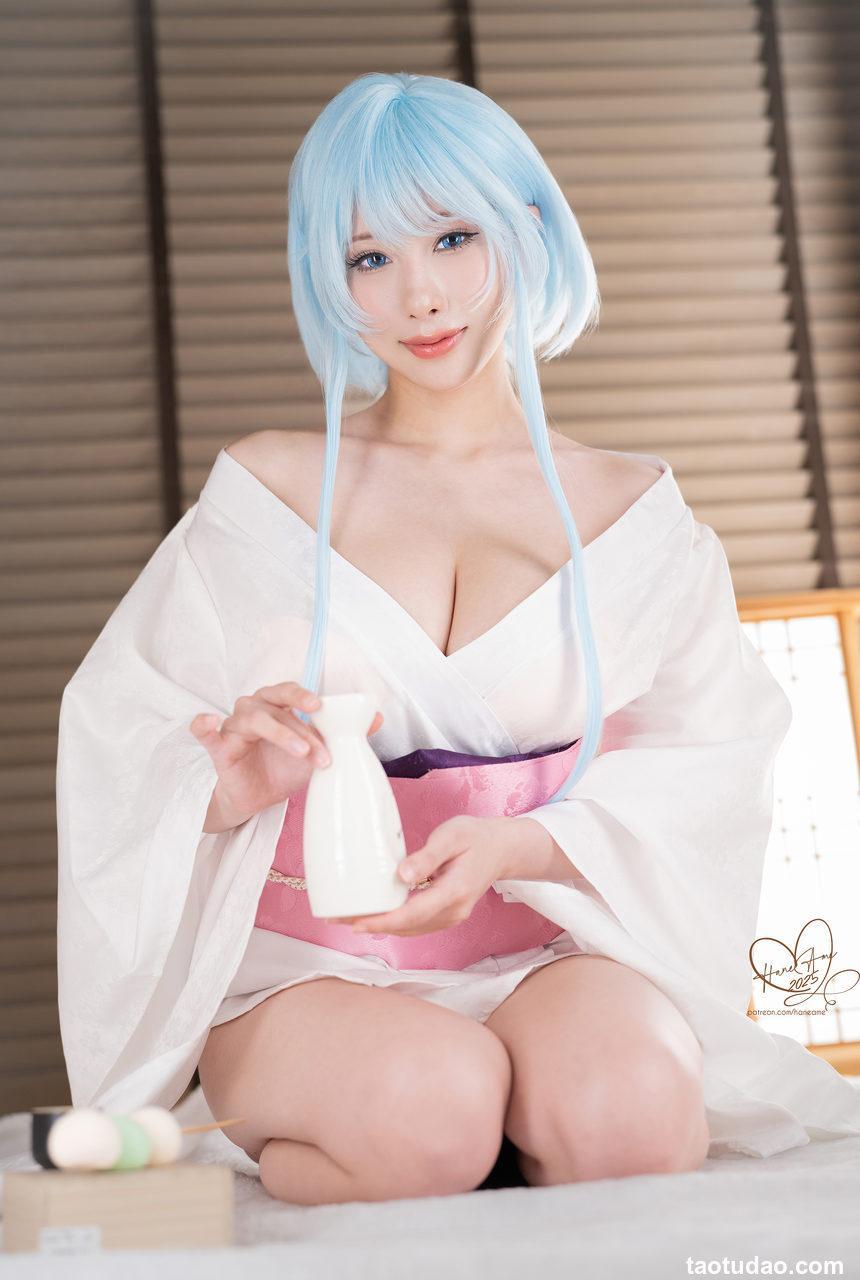 雨波HaneAme –  地狱老师 雪女 [35P+5V-410MB]