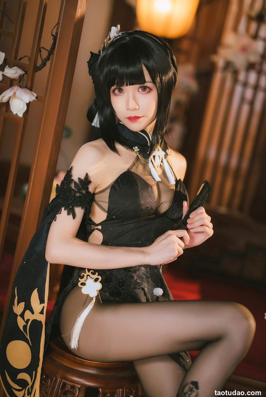 Tomoyo酱-碧蓝航线-镇海旗袍 [27P-160MB]