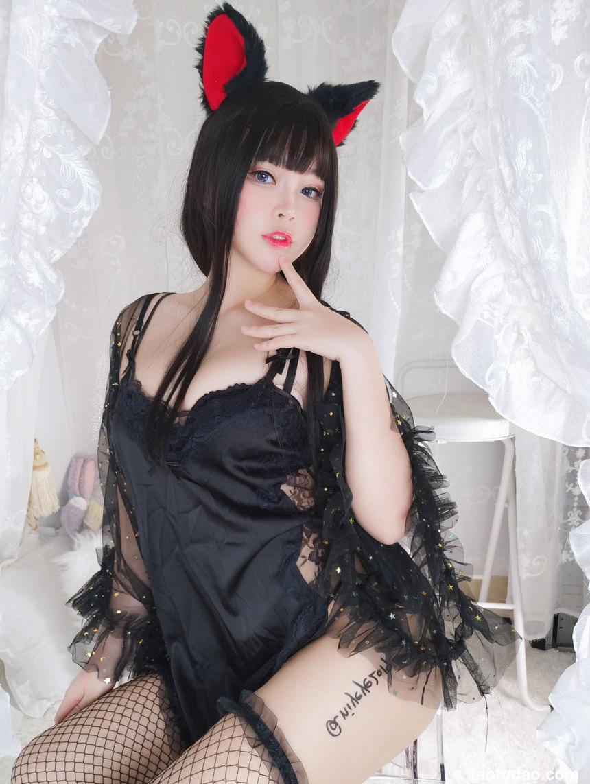 白烨 -  黑系猫咪少女 [62P+21V-1.21GB]