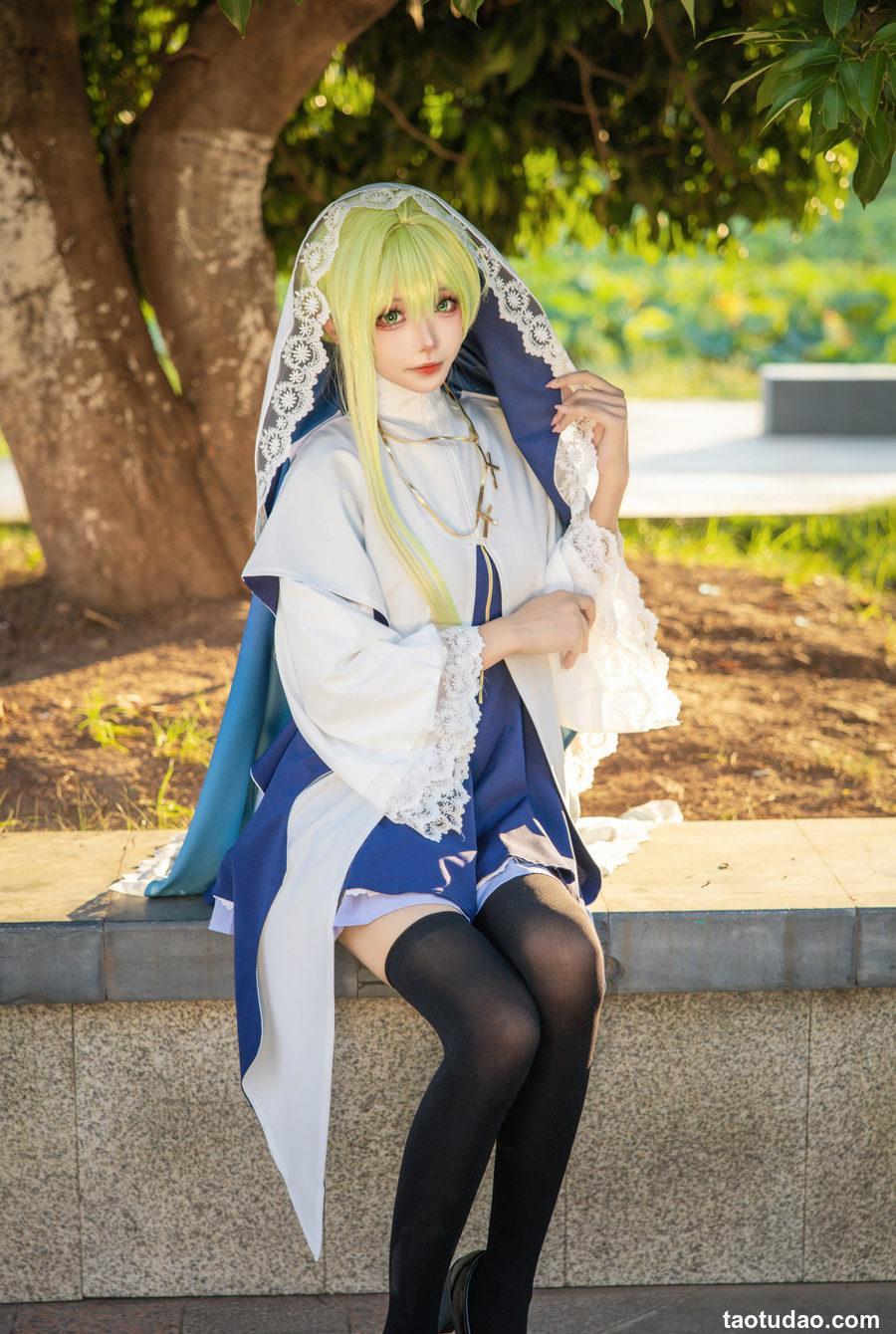 艾西aiwest - 白圣女 塞西莉亚 [24P-121MB]