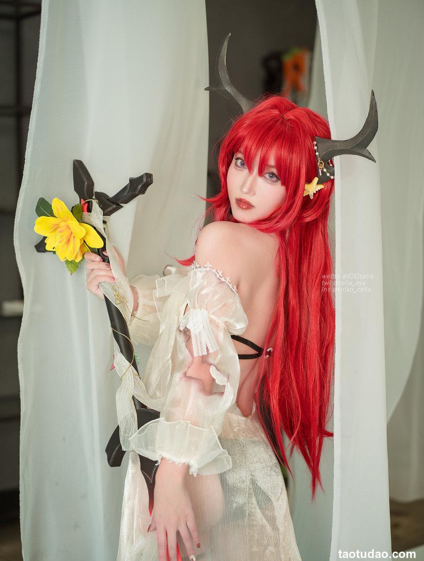 切切celia - 明日方舟 史尔特尔泳装 [27P-211MB]