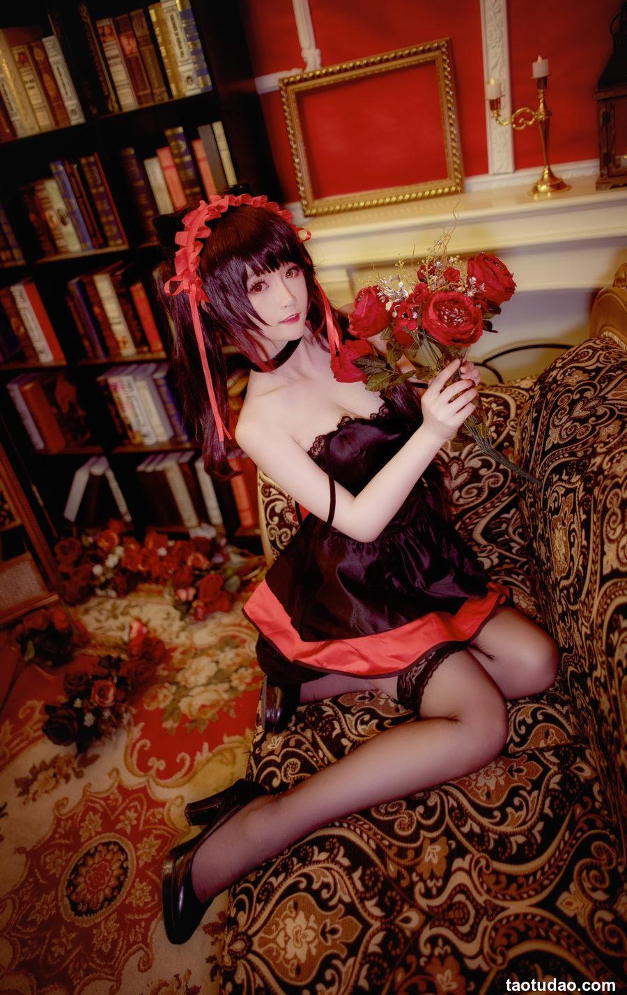 yui金鱼 NO.012 时崎狂三 黑裙 [11P-166MB]