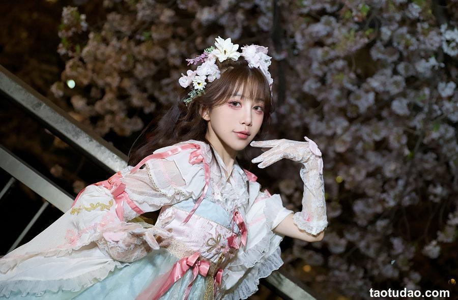 水淼Aqua-Fantia-桜が満開 [17P-28MB]