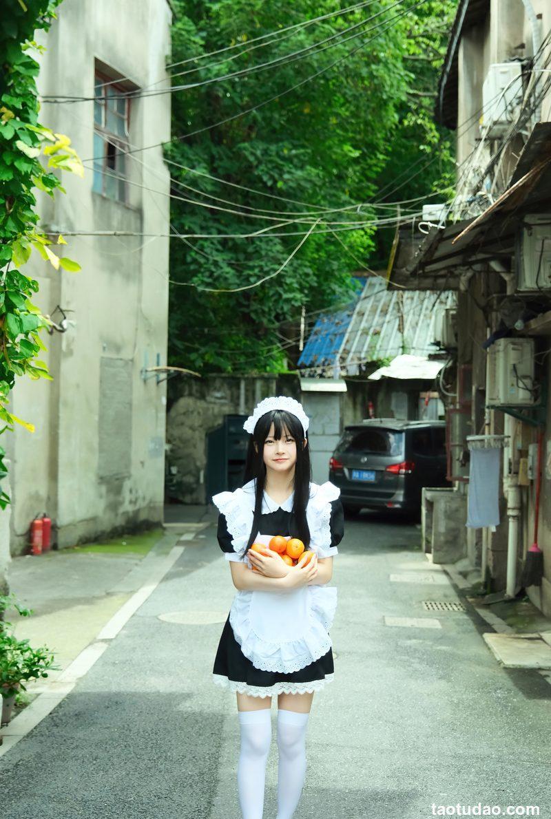 白莉爱吃巧克力 - 原理猪 深巷女仆 [11P-487MB]