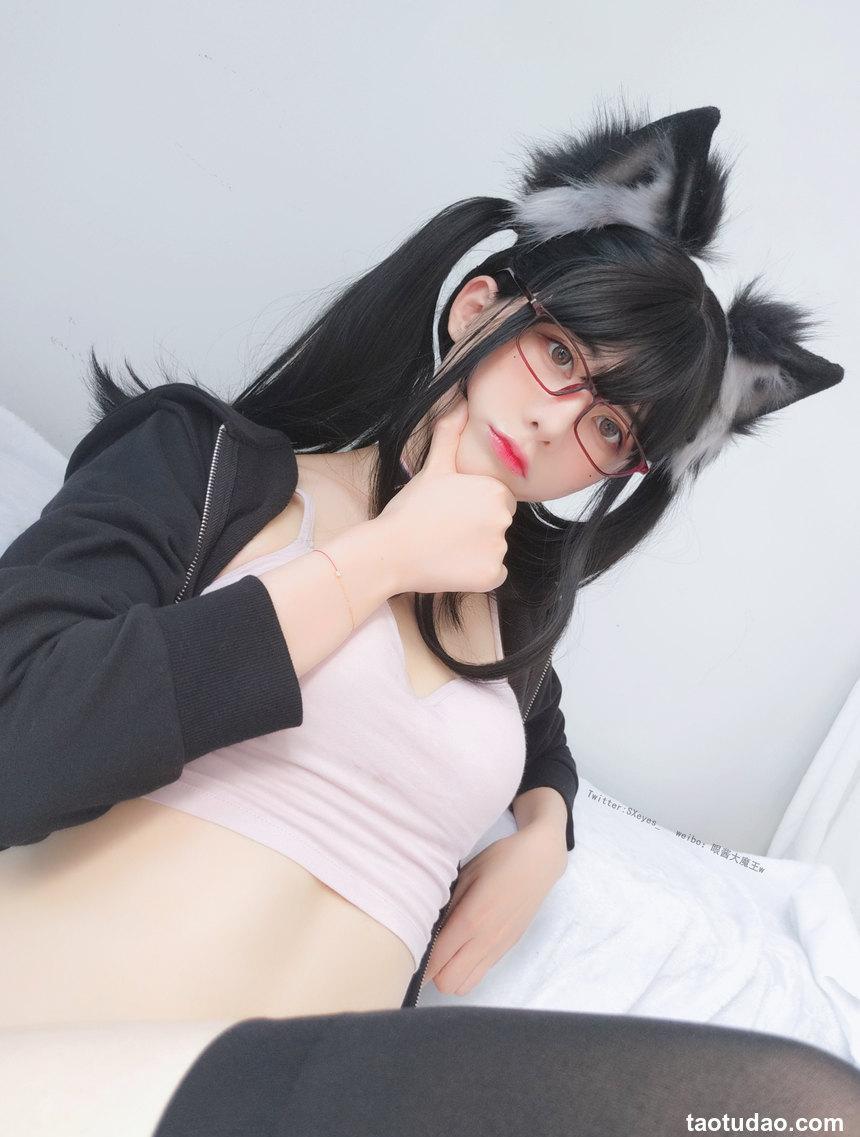 眼酱大魔王w NO.72 黑猫 [26P-104M]